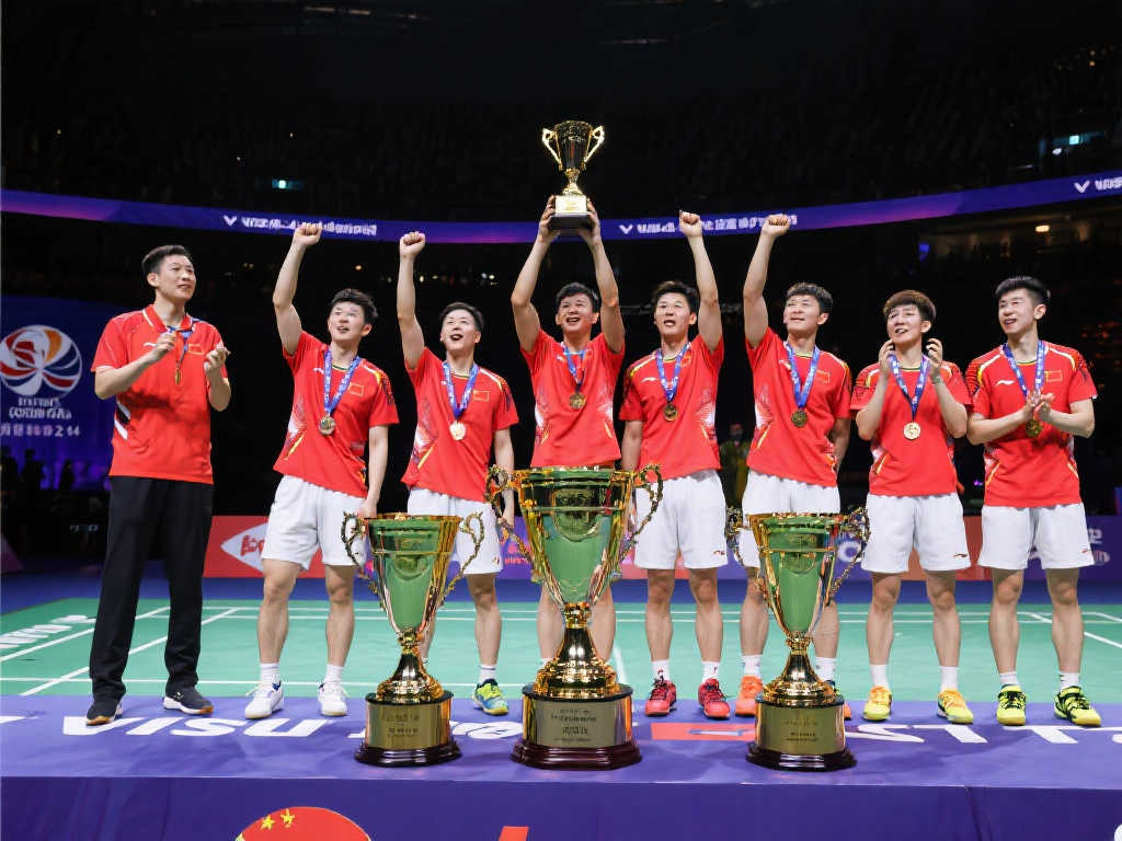四连冠辉煌!🏆国羽力克韩国3-1,摘得队史第14座苏迪曼杯桂冠 四连冠辉煌!🏆国羽力克韩国3-1,摘得队史第14座苏迪曼杯桂冠